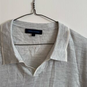 Cotton/Merino Blend Men's Polo Shirt